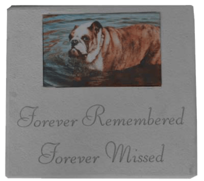 Forever Remembered Pet Grave Marker